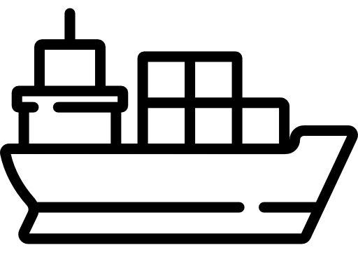 ship delivery icon